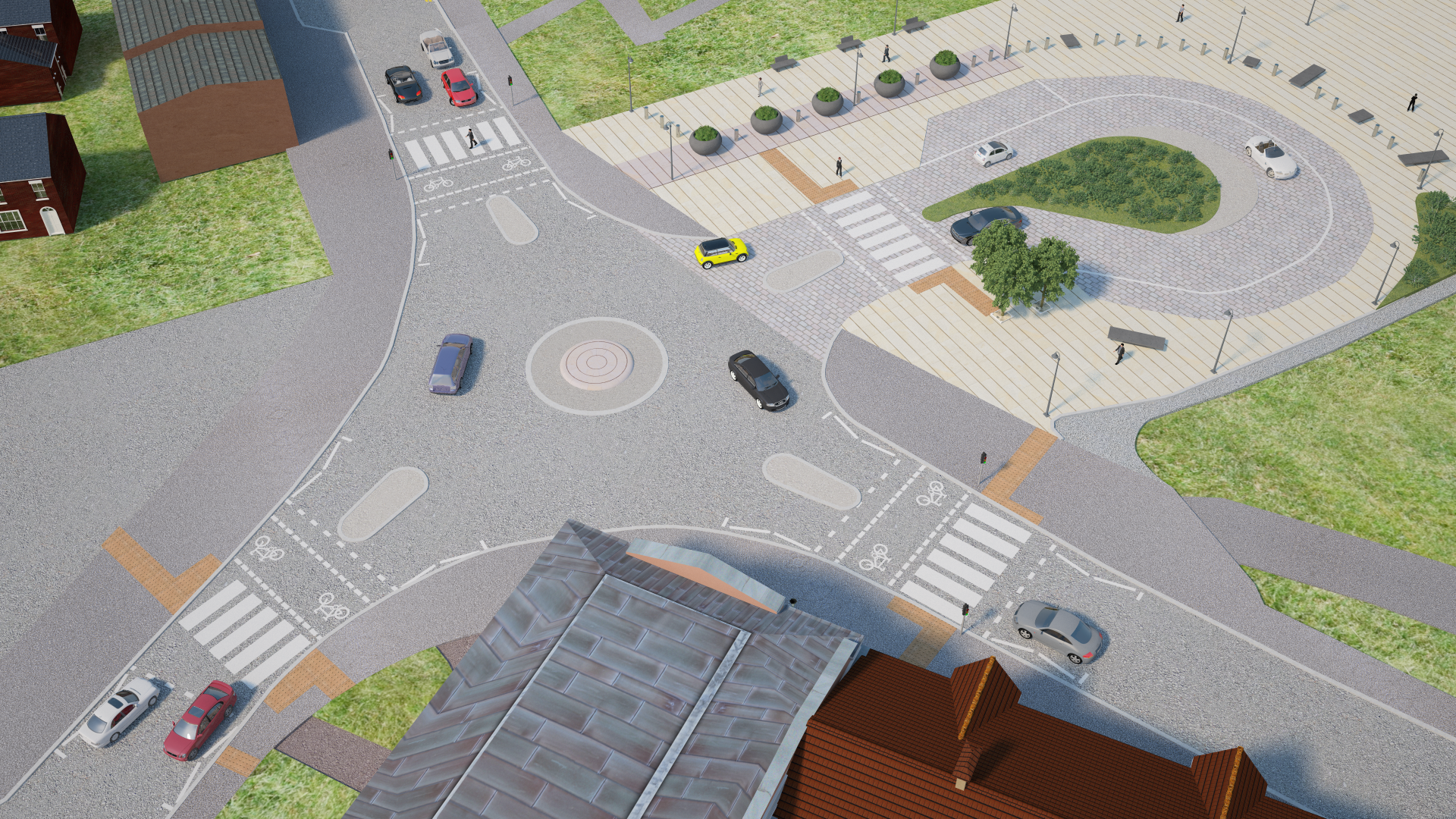 Moseley Village station artist impression