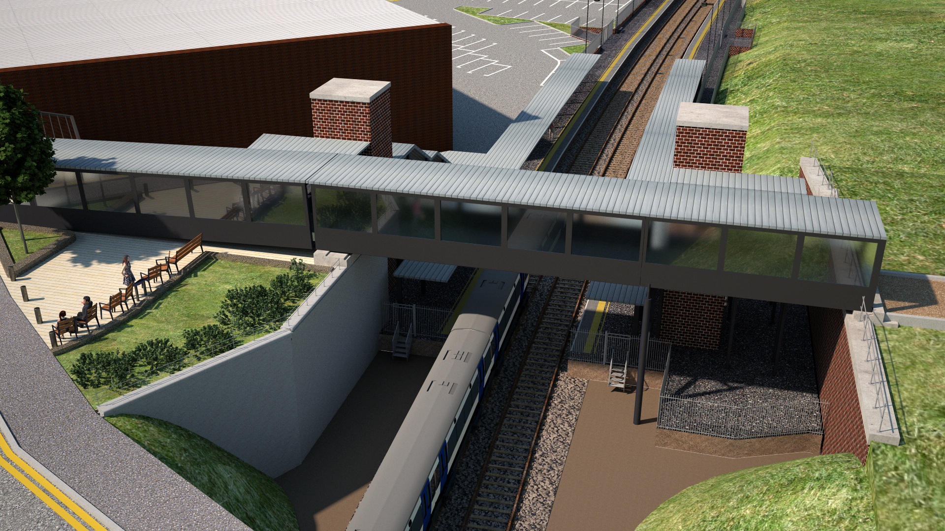 Artist impression of Kings Heath station
