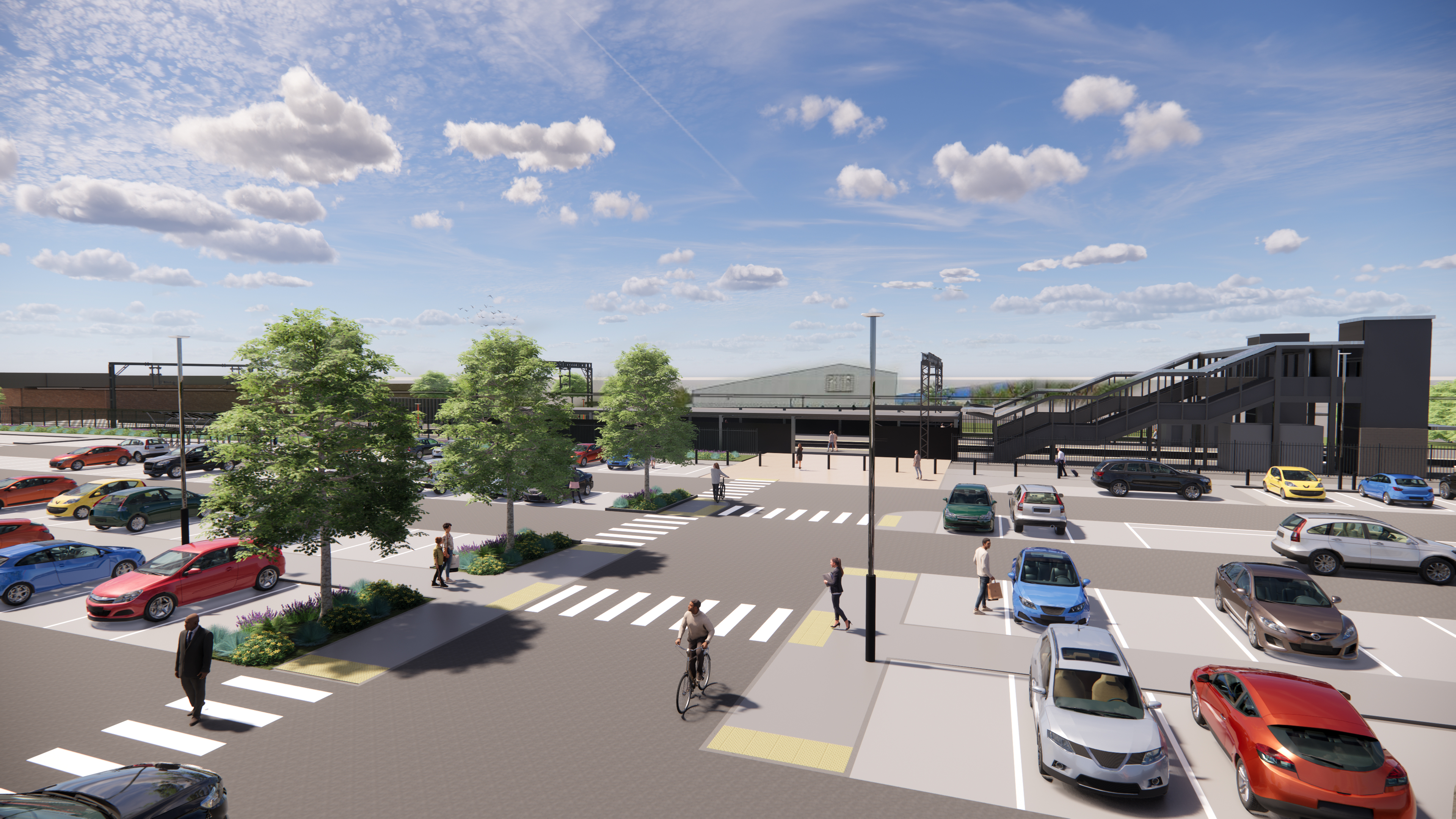 Darlaston station artist impression